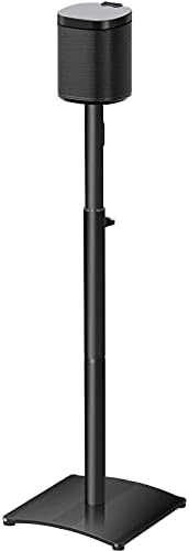 Mounting Dream Speaker Stand for SONOS ONE, ONE SL, Play:1, Height Adjustable 39.6"- 48.3", Single Surround Sound Speaker Stand with Cable Management, 13.2 LBS Loading MD5411