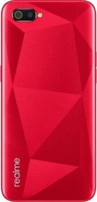 DOCILE REALME C2 Back Panel  (Red)