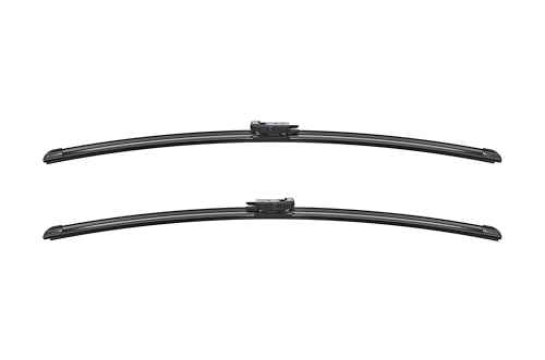 Image of BOSCH 3397014115 AeroTwin Wiper Blade Combo - Set of 2 (27 inch& 27 inch) Pinch Tab | Driver and Passenger Side Original Equipment Replacement Blades