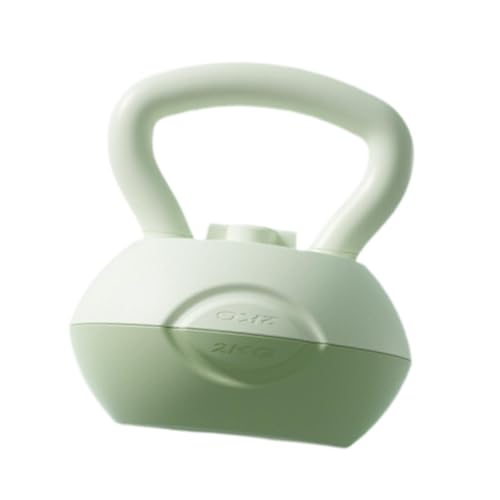 Menolana Water Filled Kettlebell Strength Training Squats Sports Lift HIPS Ergonomic Glute Training Tool Yoga Kettlebell, Green