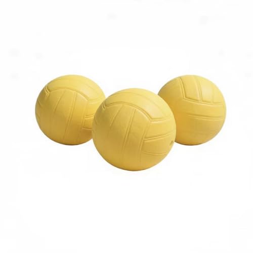 Aolowewin Spike Replacement Balls, 3-Pack 3.5-Inch Balls for All Roundnet Game Set, for Lawn Beach Volleyball, Water Pool Ball, Outdoor Yard Play (3 Balls Only)