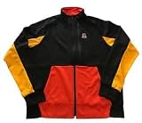 Nike Mens Sportswear Basketball Frenzy Skull Full Zip Track Jacket L Black/Orange/Yellow