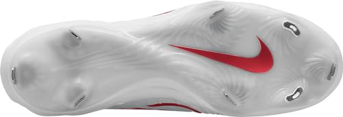 Nike Alpha Huarache NXT DJ6517-104 White/Pure Platinum/University Red Men's Baseball Cleats 15 US