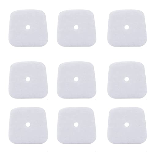 BEIYIPARTS Pack 9 Air Filter for Mantis 7222 7222E 7222M 7225 7230 7234 7240 7920 7924 Tiller/Cultivator