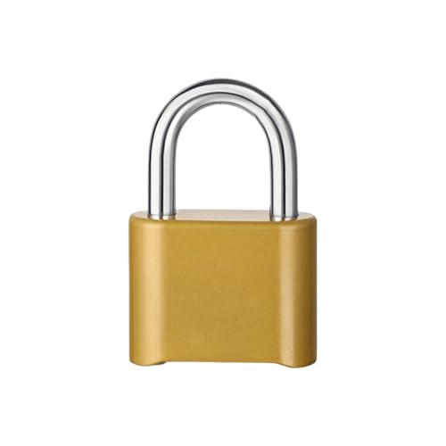 Zines Resettabile Lega Combinazione Lucchetti Pratici Grilli in Acciaio per Migliorare la Sicurezza Portatile per Armadietti Indoor Outdoor