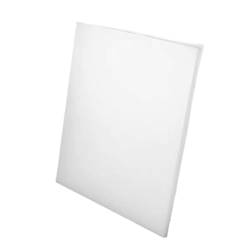 1 placa de lámina de polipropileno - Panel de pizarra blanca de plástico de ingeniería PP duradero for aplicaciones personalizadas(3 x 200 x 200mm)