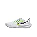 Price comparison product image NIKE Boy's Nike Air Zoom Pegasus 39 Sneaker, White Black Volt Racer Blue, 4.5 UK