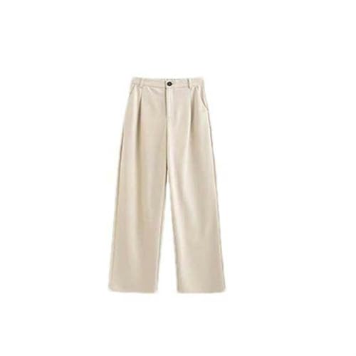 Pantalon printemps femme coupe droite vêtement de travail ajusté