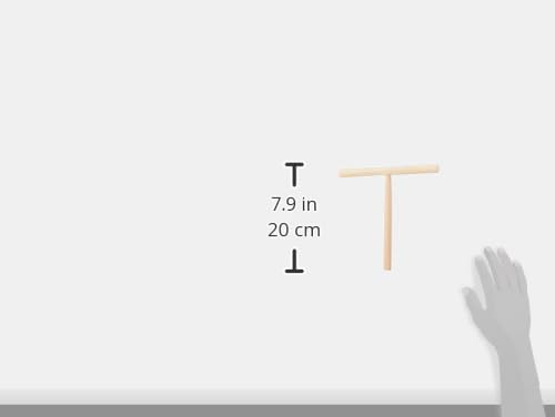 عصا توزيع الكريب والبان كيك الخشبية