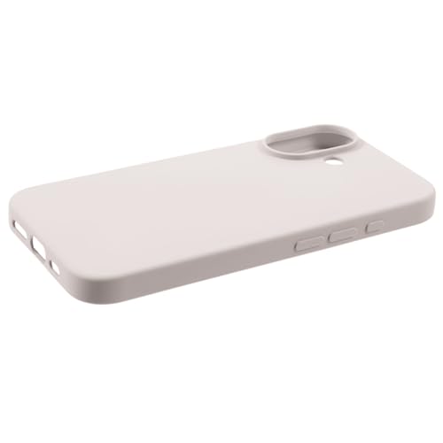 Image of ArmourPro Silicone Back Case for iPhone 16 Soft-Touch Case | Postel Grey