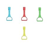 4Pcs Baby Playpen Assist Rings Secure For Early Walking Training Soft Grip Design Developmental Assist Ergonomic Baby Grip Rings