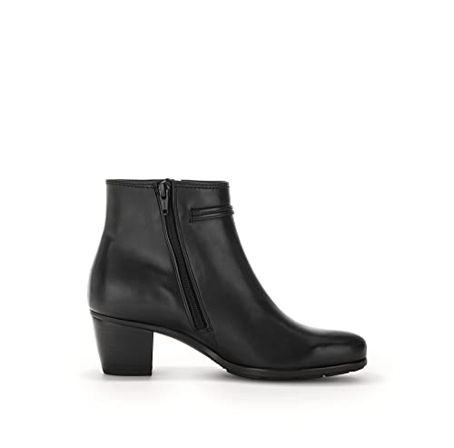 Gabor Damen Klassische Stiefeletten, Frauen Stiefeletten,Winterstiefeletten,Winterschuhe,gefüttert,Boots,Stiefel,Bootee,schwarz… – Ansicht 4