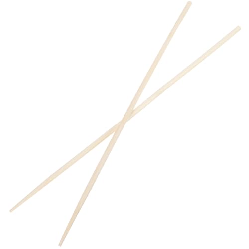 Abaodam 10組 の白木製ロング箸 膳 熱さから手を守る耐熱設計 火鍋 揚げ物 麺類に 家 レストラン アウトドア料理用