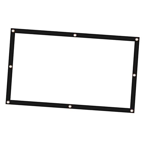 Écran de projection portable et blanc pour cinéma maison et bureau