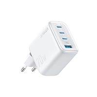 Anker  Caricatore iphone 70W, Alimentatore 4 Porte con Ricarica Ultrarapida da 70 W, Compatto...