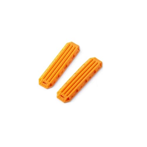 RC���f���L�b�g�̃R���|�[�l���g For FMS For TRX4M For SCX24 AX24 For FCX24 Enduro24 1/18 1/24 �����W���b�N�X�^���h�g���[���[�t�b�N�V���x���֎~�� RC ���i(Anti Skid Plate-O