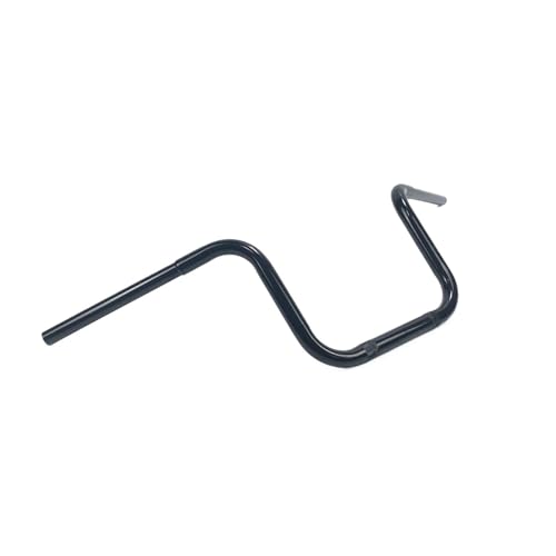 Guidon Ape Hanger 10 pouces noir de 1 pouce pour moto Indian Scout Bobber et Sixty