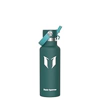 Super Sparrow Borraccia Termica, Acciaio Inox Bottiglia Termica - 500ml - Senza BPA Borracce, Borraccia Bambini per Scuola, Sport, Campeggio, Yoga, Palestra, Ciclismo