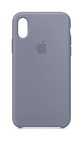 Image of Apple iPhone Xs Silicone Case - Lavender Grey