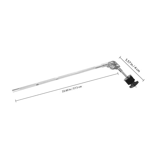 Accesorio de montaje para soporte de platillo, brazo de platillo con instalación fácil para instrumentos musicales miniatura 2
