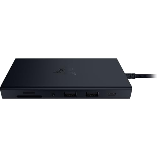 Razer USB-C Dock, 11-in-1 Portable Travel Hub, 85W, Black - image 7