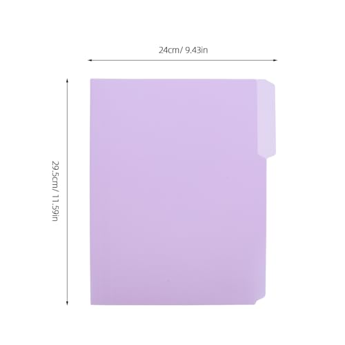 Dossier de classement en plastique pour éviter la perte de documents - 2