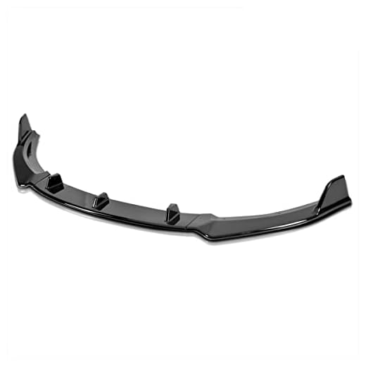 Spec-D Tuning Glossy Black Front Bumper Lip Spoiler Body Kit 3PC Compatible with Mazda MX-5 Miata 2009-2012