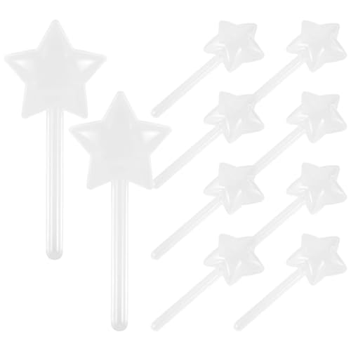 Ciieeo 10 pezzi Scatole Portaconfetti Trasparenti Forma Stella da Contenitori Delicati per Caramelle e Scatoline per Feste Compleanni e Matrimoni