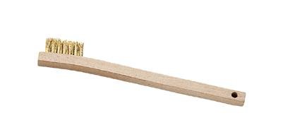 Radnor 64000455 Wood Handle .006'' Brass Inspection Brush 3 X 7 Rows (Pack of 2, 1 Pack)