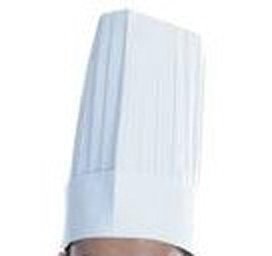 Tall Chef Hat in White