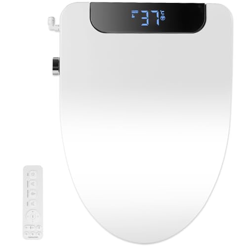 Assento de Sanita Inteligente com Controlo Remoto, 110 V, Tampa V...