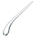 Natico Letter Opener,Curve Silver (30-364)