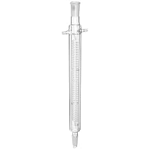 Chemglass CG-1215-A-12 Glass Reflux Condenser, 400mm Jacket Length, 540mm Height, 24/40 Joint
