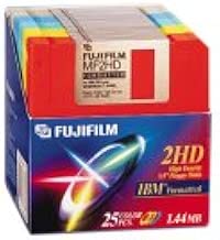 Fujifilm 3.5in. High Density Floppy Disk - IBM Formatted (25-Pack, Assorted Colors) (Discontinued by Manufacturer) - coolthings.us