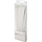 Simplicity 81187-SU Silver Guest Sign In Pen with Pen Stand Set, 2pcs, Black Ink - Image 2