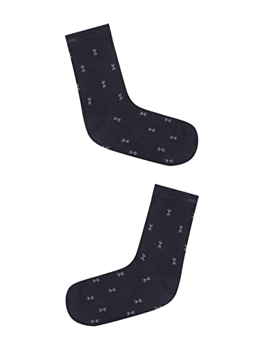 Image of Jockey 7104 Men's Compact Cotton Stretch Crew Length Socks with Stay Fresh Treatment (Pack of 3 Pattern May Vary)