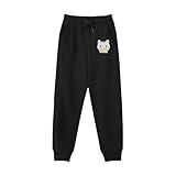 Men's Sweatpants,Cat Eats Ramen,Joggers Baggy Lounge Sweat Pants with Pockets