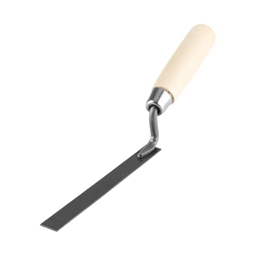 Tabanzhe Stainless Steel Pointing Trowel Brick Jointer,Finger Trowel Cement Mortar Tool,Bricklaying & Masonry Tuck Pointer for Brick Joint & Gap Repairs,Ideal for Builders & DIY Use