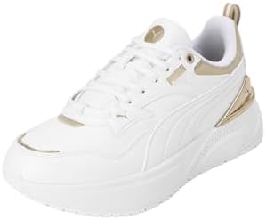 PUMA Kadın R78 Disrupt Metallic Dream-PUMA Gold-PUMA White-Matte