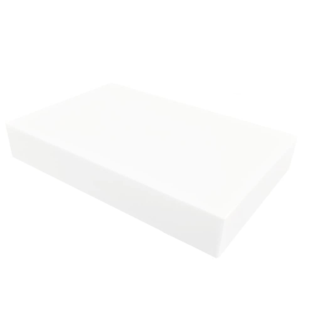 Bloki z pianki polistyrenowej o wysokiej gęstości do projektów rzemieślniczych/modelarskich/artystycznych – 50 x 60 cm – idealne do rzeźbienia/dekoracji DIY(White,Thickness 4cm 1pc)