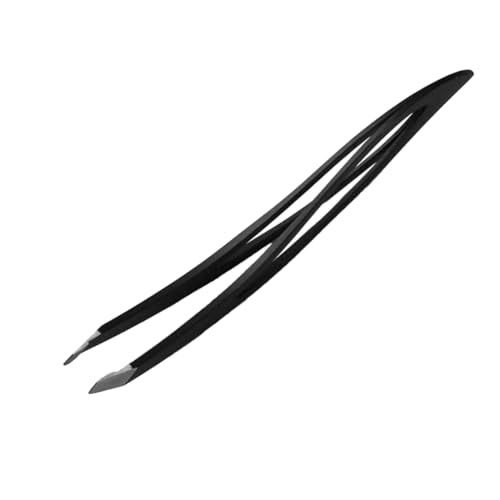 DECOMELODY pinzas para cejas de acero inoxidable kit de tinte de cejas aseo cortaúñas hombre Recorte eléctrico de cejas accesorios eliminación de cejas pinza para cejas con punta inclinada