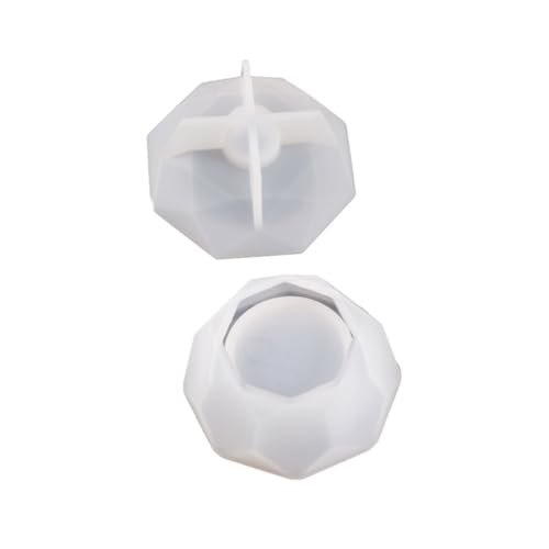 Octagonal Rhombus Storage Holder Molds Geometrical Candlestick Silicone Mold