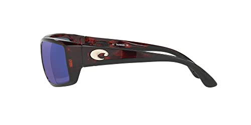 Image of Costa Del Mar Sunglasses For Men Fantail Mens Polarized Sunglasses 580G 59 | Polarized Fishing Glasses with UV Protection - Costa Sunglasses for Boating, Beach & Driving - 580G, 59