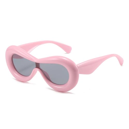 Lunettes de soleil tendance couleur bonbon pour festivals et été