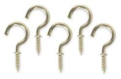 Battalion 1WBH9 Cup, Type Hook, Brass, Length 3/4 In, PK 20