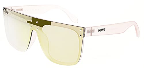 Quay Women's #QUAYXKYLIE Hidden Hills Sunglasses, Pink/Pink, One Size