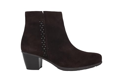 Bottines Gabor 55.524.18 femme taille 38 boots cuir noir confort marche