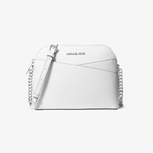 Borsa a tracolla Pelle Saffiano 100% pelle proveniente da concerie che soddisfano i più alti standard di prestazioni ambientali Hardware color argento 9,5 