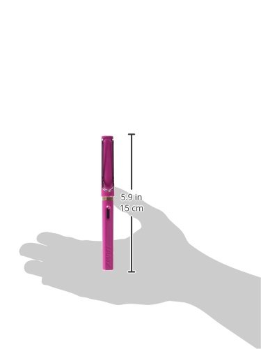 Image of LAMY safari pink - Fountain Pen with ergonomic grip & polished steel nib in size B - ideal for any Writing & Calligraphy - including LAMY T 10 blue cartridge - Right-Handed
