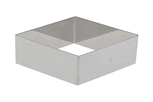 De Buyer Cadre, acier inoxydable, argent, 4,5x 8 cm